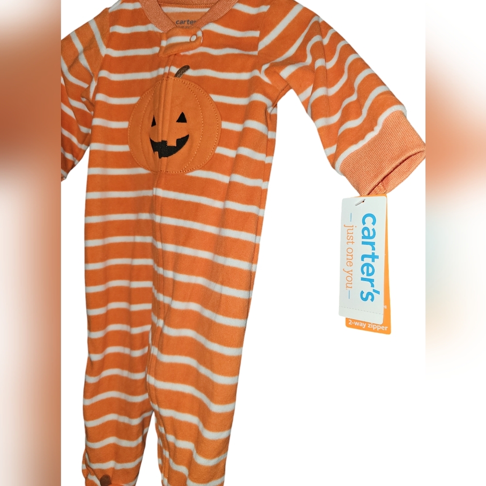 Pumpkin Pajamas 6M - Picture 4 of 4